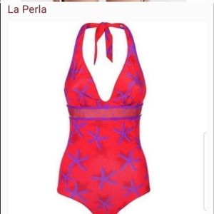 NWT La Perla 32C Summer Energy Starfish one piece swim suit